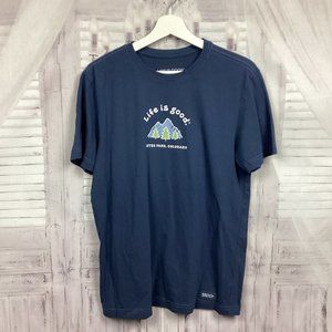 Life Is Good: Estes Park Colorado Tee Shirt S